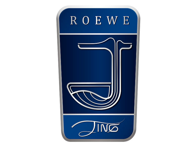 沿用荣威现车标的基本造型,但好歹用了"鲸"的拼音首字母j,而不是w