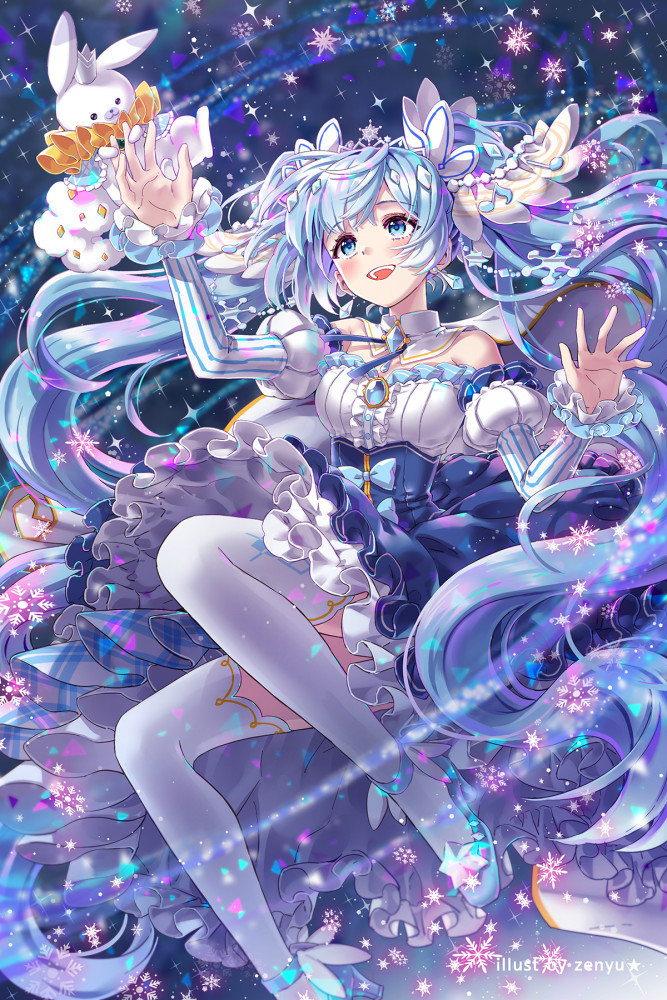 雪未來虛擬歌手初音未來的二次創作系列造型動漫