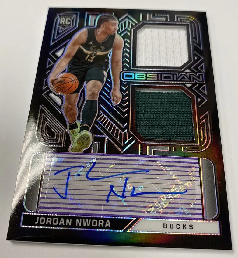 实拍质控图2021黑曜石obsidian篮球卡全曝光