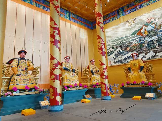 吉林敦化有个清祖祠是5a级景区的组成部分很多游客来打卡