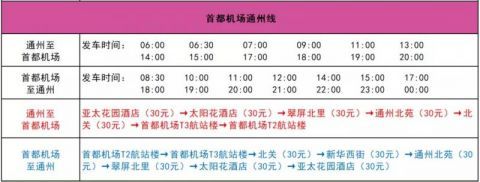 大興機場首都機場多條巴士線路即日起調整