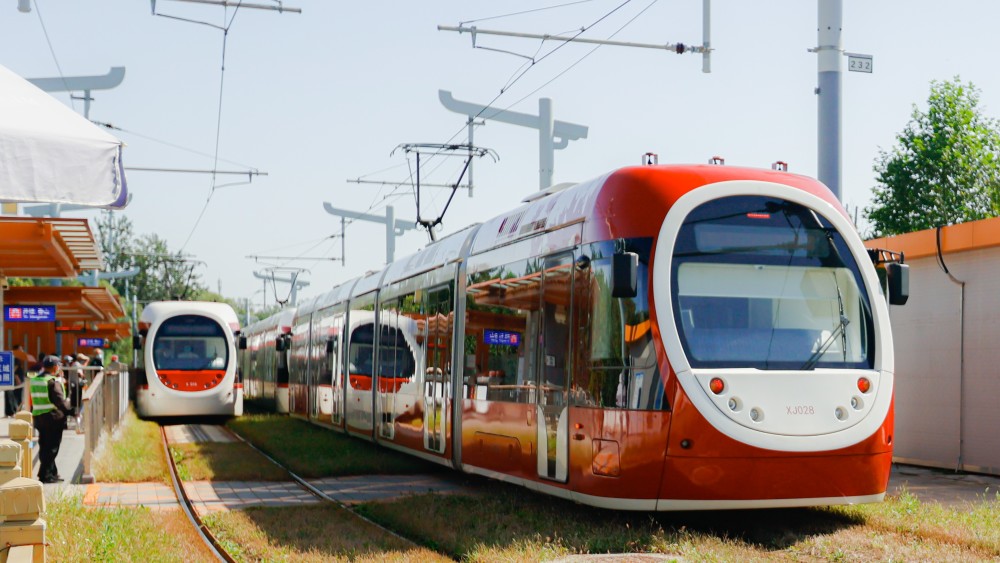 又提速啦北京有轨电车西郊线22分钟巴沟到香山