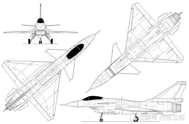 老版歼10图纸机60年代采用可变后掠翼设计性能逼近准三代