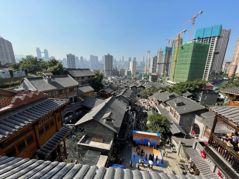 嘿重庆!十八梯传统风貌区今日开街_腾讯新闻