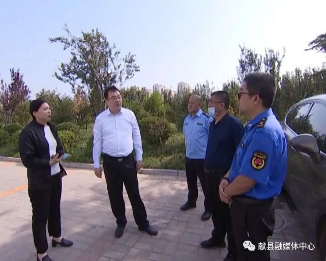 县长吴海山督导检查安全生产,疫情防控等重点工作