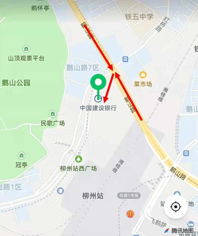 柳州火车站出站口地图图片