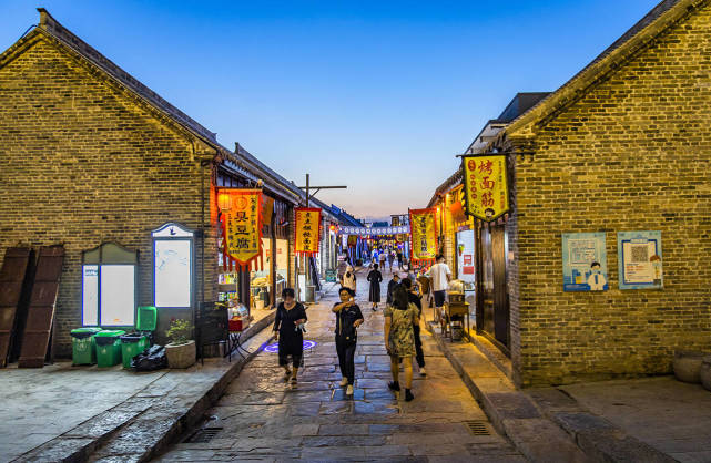 濉溪老城石板街回望安徽淮北的千年