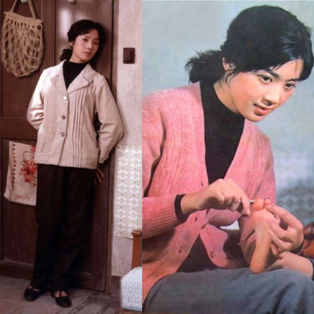 80年代服装女子图片