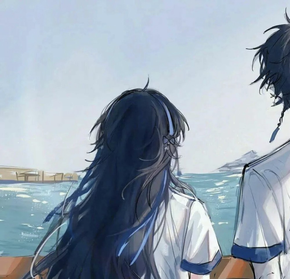 动漫真人情头国庆我们一起看看五星红旗吧