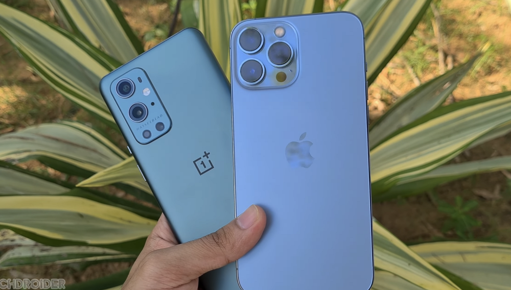 8,通过实拍图可以看出,iphone13promax的画面效果更讨喜,而一加则出现