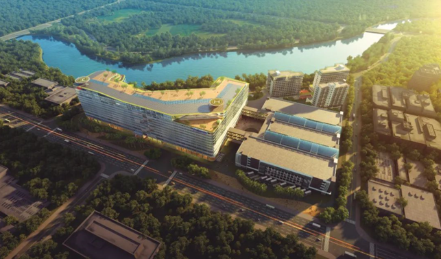 洲明科技大亚湾科技园落成成全球最大规模led显示屏智造基地