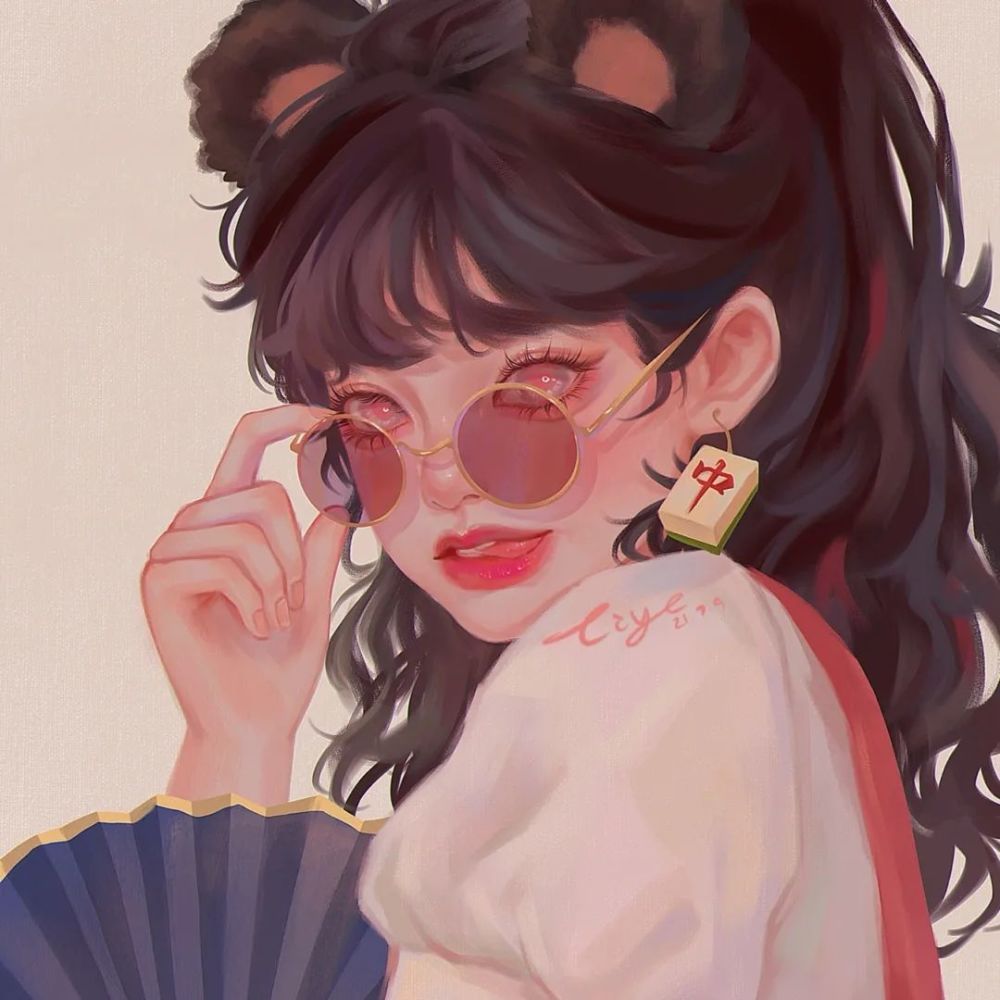 国庆限定的国风动漫女头