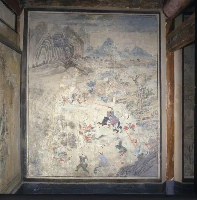 去少林寺看壁画