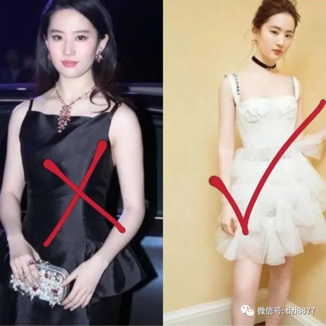 v字领设计的衣服来穿除了以上需要注意的事项之外,对于溜肩女生来说