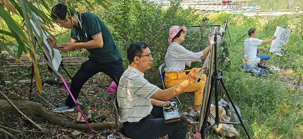 广州市国画协会广西采风写生