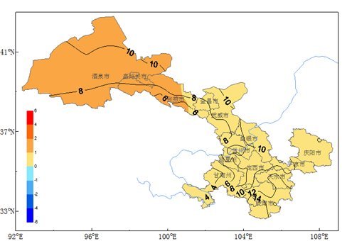 2021年10月甘肃省短期气候预测_腾讯新闻