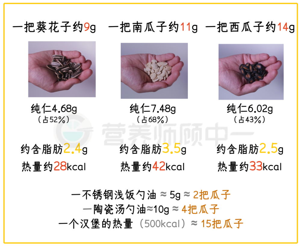 嗑瓜子为啥停不下来 多少瓜子 1勺油 怕胖这样吃 全网搜