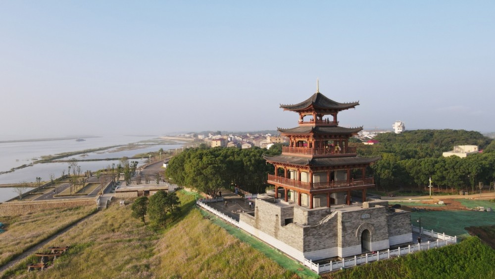 鄱阳湖望湖亭修缮一新重新对外开放