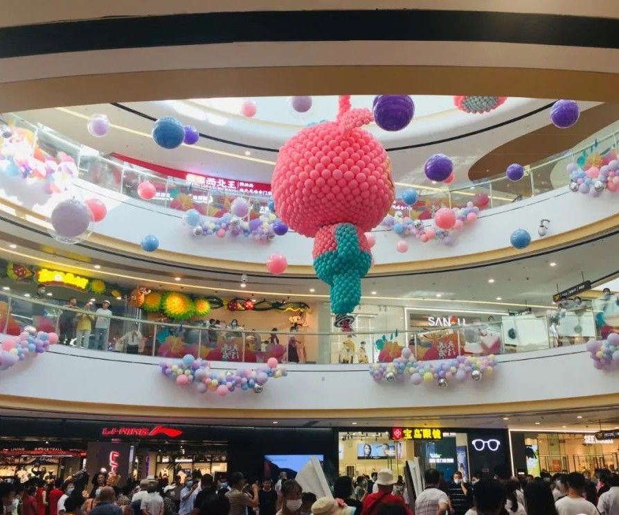 天门万达广场盛大开业人气爆棚