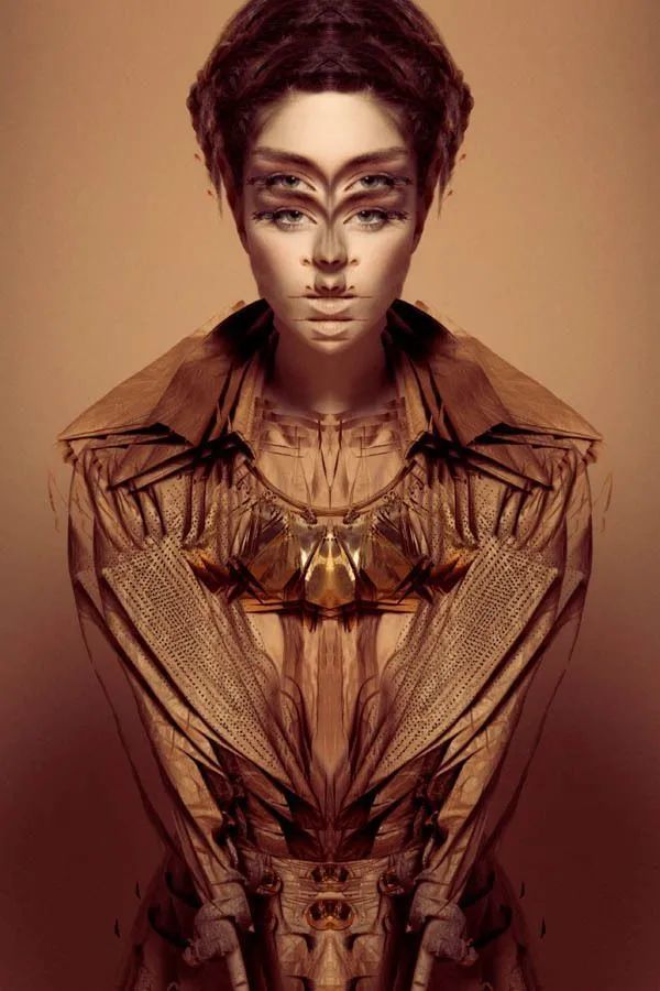 未来感妆容持续大火,人机结合的时尚成审美趋势?