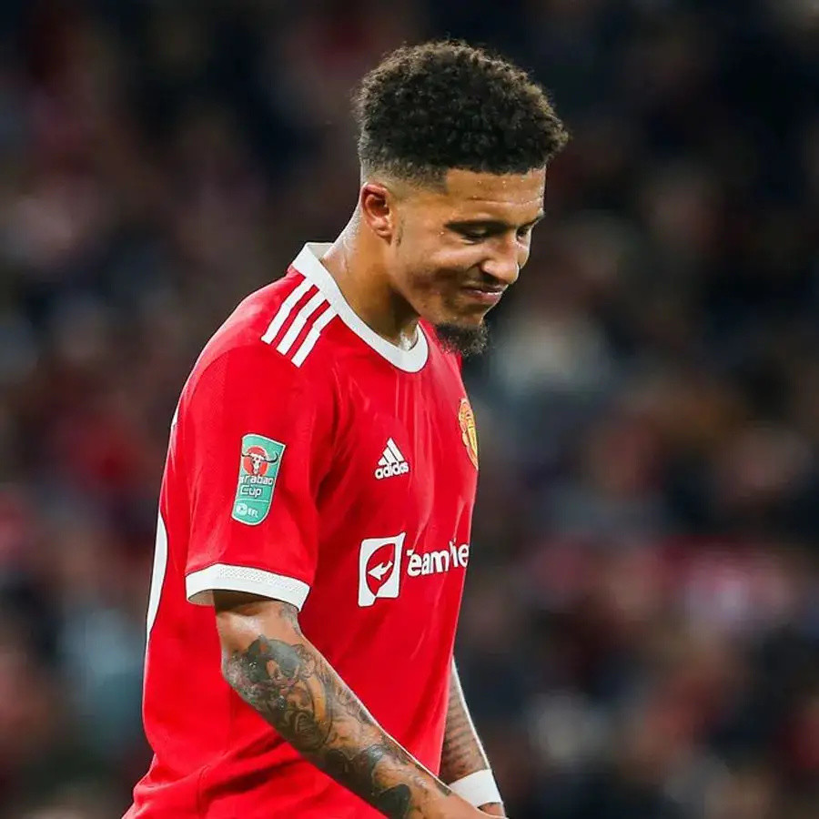 镜报桑乔在曼联挣扎