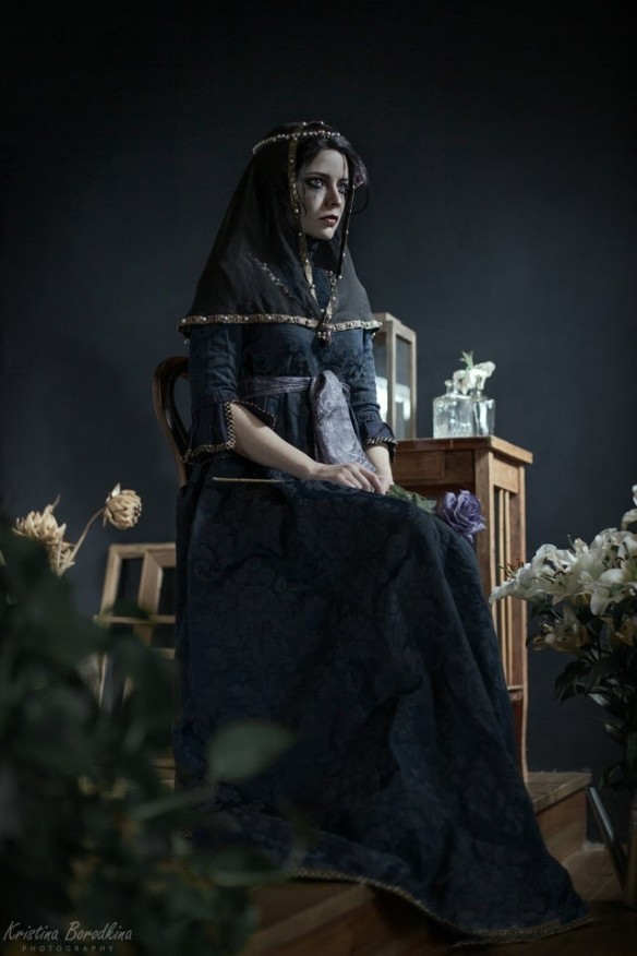 这就是本人吧巫师3女粉丝cos爱丽丝太传神