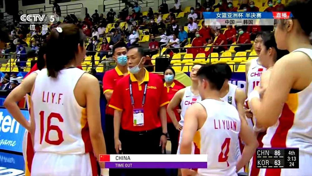 中国女篮93-69狂扫韩国女篮,晋级亚洲杯决赛!