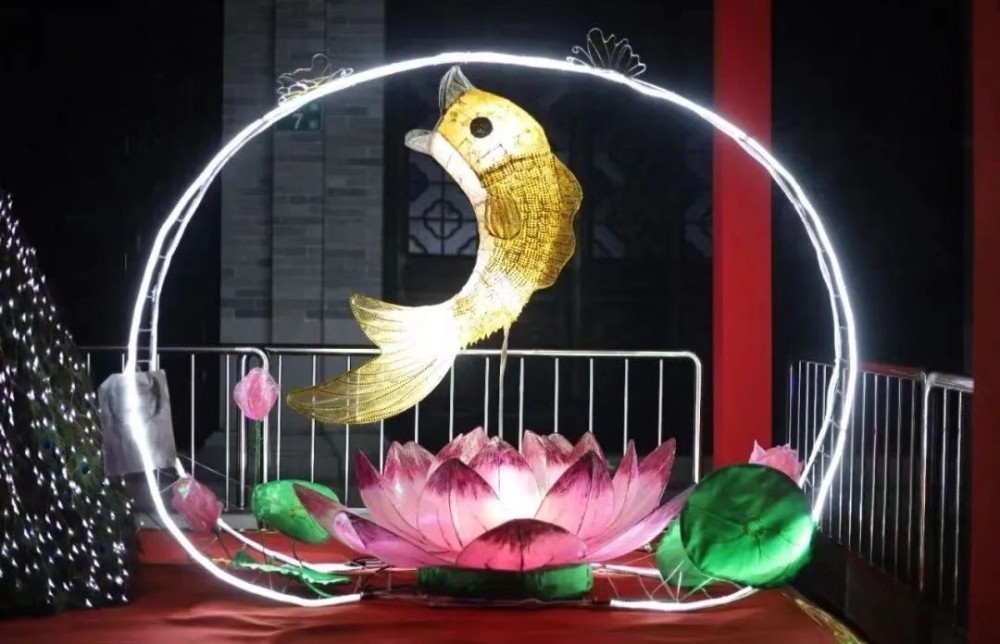 来广州沙湾古镇赏鱼灯啦