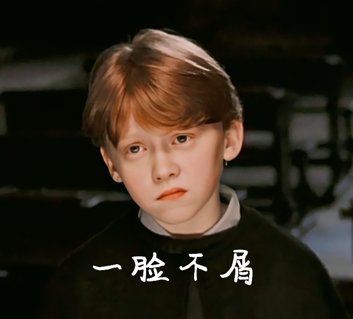 你们要的哈利波特系列表情包来啦