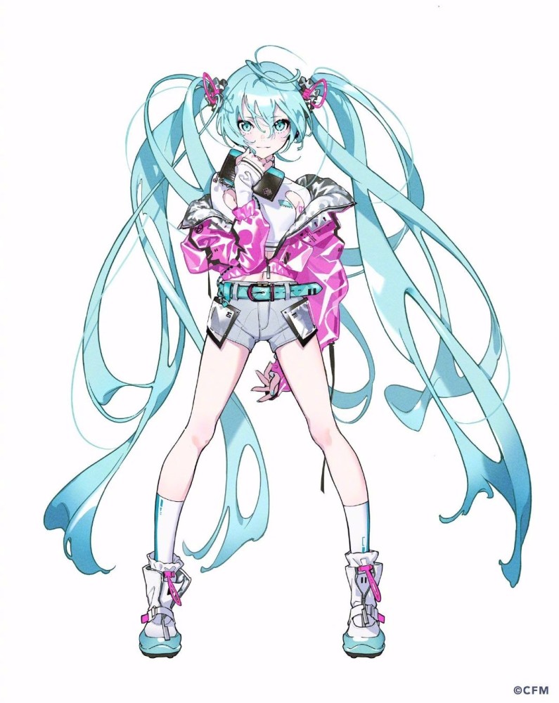 新一款初音手辦公開米山舞原畫設計灰模很驚豔上色有點懸