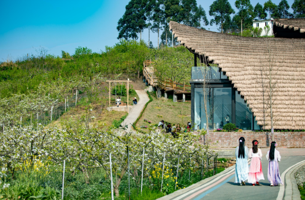 中午去果徠咖啡莊園吃一頓簡餐,下午就去海窩子古鎮閒逛,去特色街區