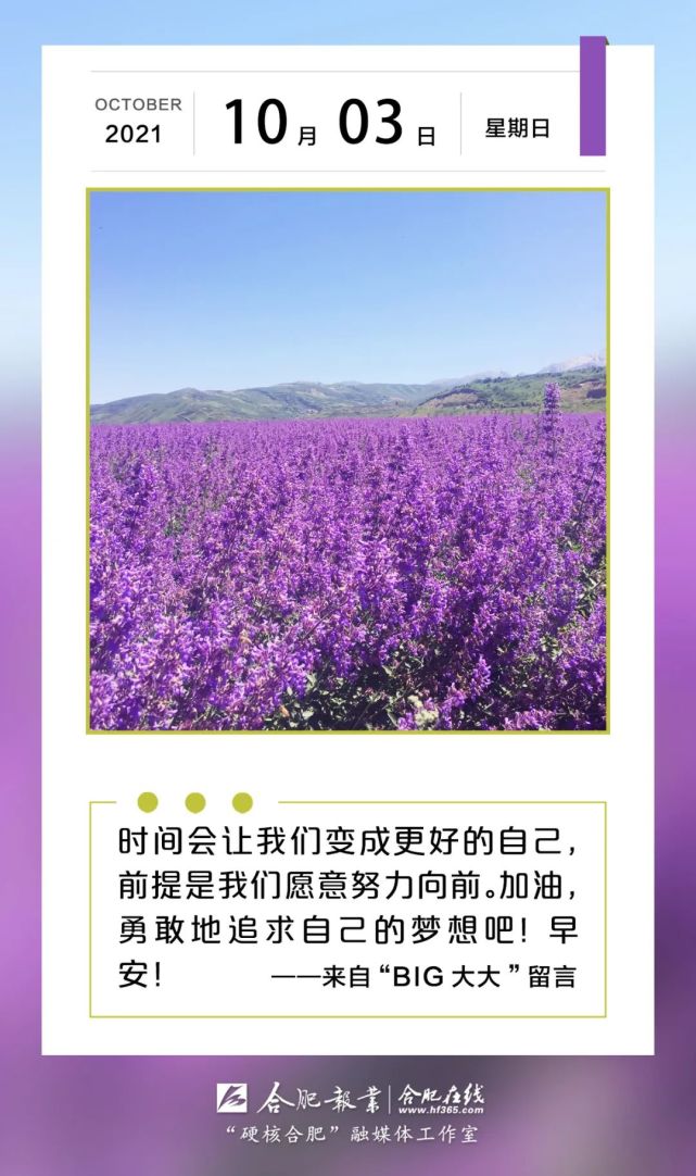 早安合肥|只有抓住當下,才能擁抱未來!