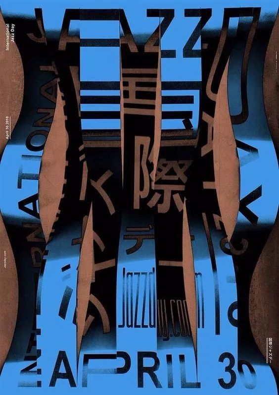 国外文字版式海报设计欣赏