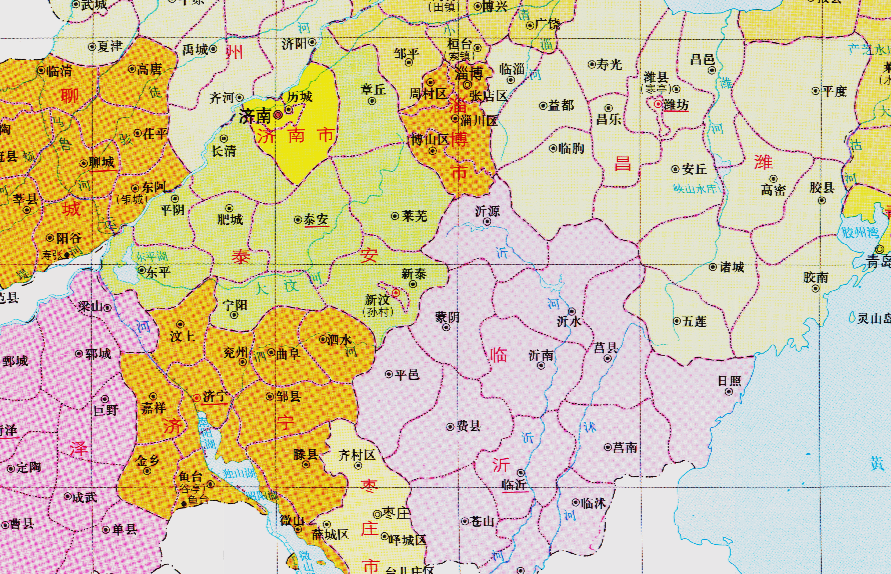 山東省的區劃調整16個地級市之一泰安市為何有6個區縣