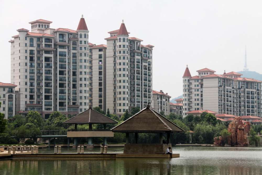 合肥城市风景小区图片