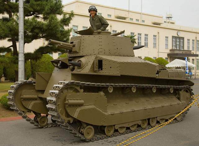扒一扒二战日军曾使用的那些坦克装甲车
