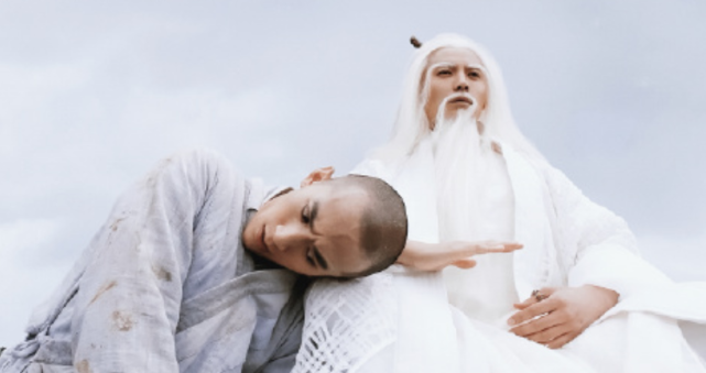 (虚竹,无崖子剧照)