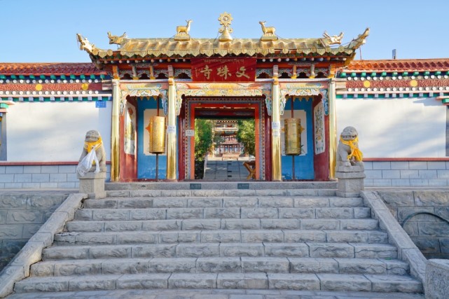 堪比敦煌莫高窟,河西走廊壁画中的瑰宝,甘肃张掖文殊寺石窟群