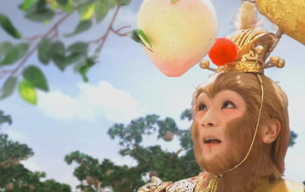 西游记里孙悟空吃蟠桃咬一口扔掉,是另有隐情_腾讯新闻
