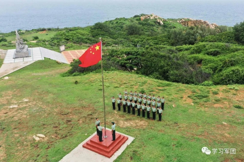 大连市海洋岛守岛部队图片