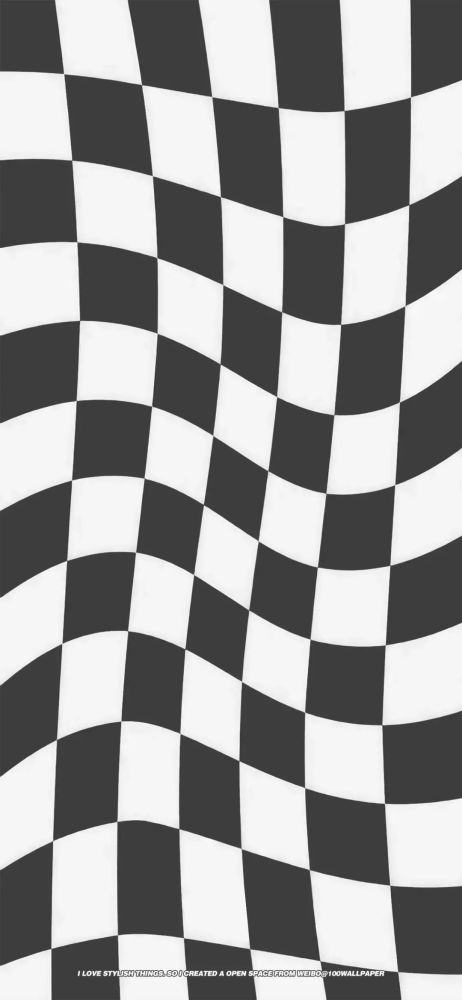 今年hin火的棋盘格壁纸