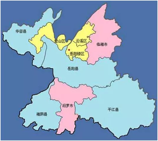 岳阳市地图全图 放大图片
