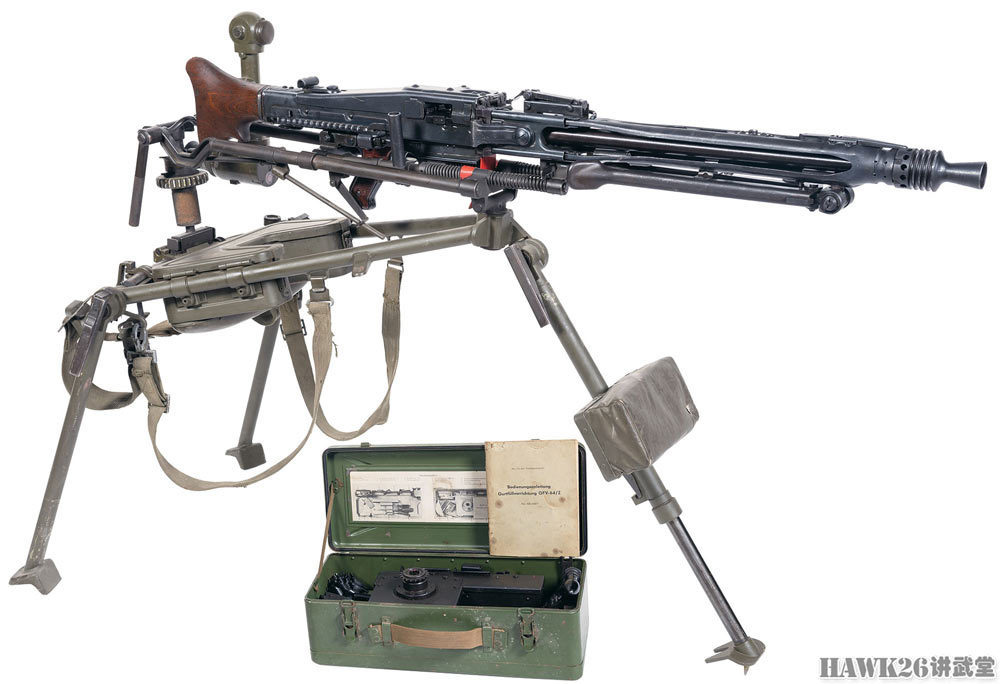 二战中,苏联见识到了德国mg34通用机枪(如图),这种可以充当轻机枪,重