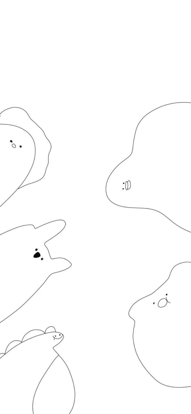 极简白底聊天背景图丨愿你一生努力一生被爱