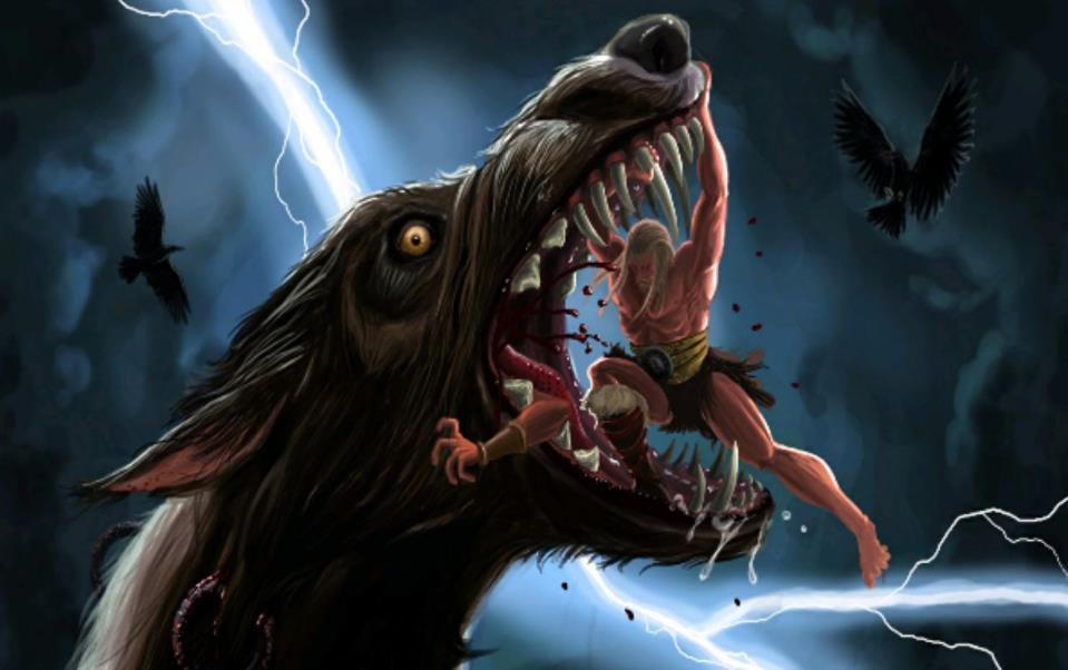 游戏中的巨狼芬里尔究竟是什么样的可怕怪物