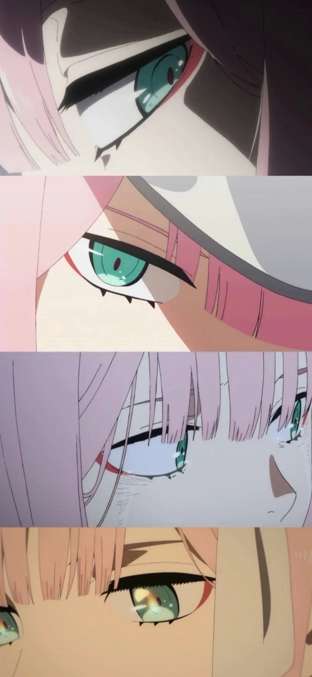 动漫拼接壁纸谁能拒绝可爱的02呢