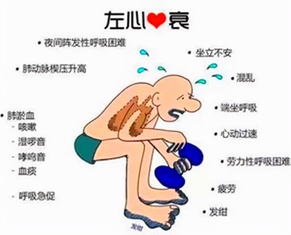 心脏功能要是衰竭了病人会有哪些表现