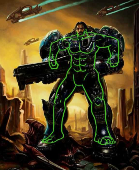 为什么星际争霸中人族枪兵的动力战甲上还需要外挂氧气瓶?