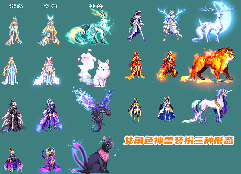 dnf:神兽装扮散搭一览!不成套也好看,个别部位拆分搭配优异_腾讯新闻