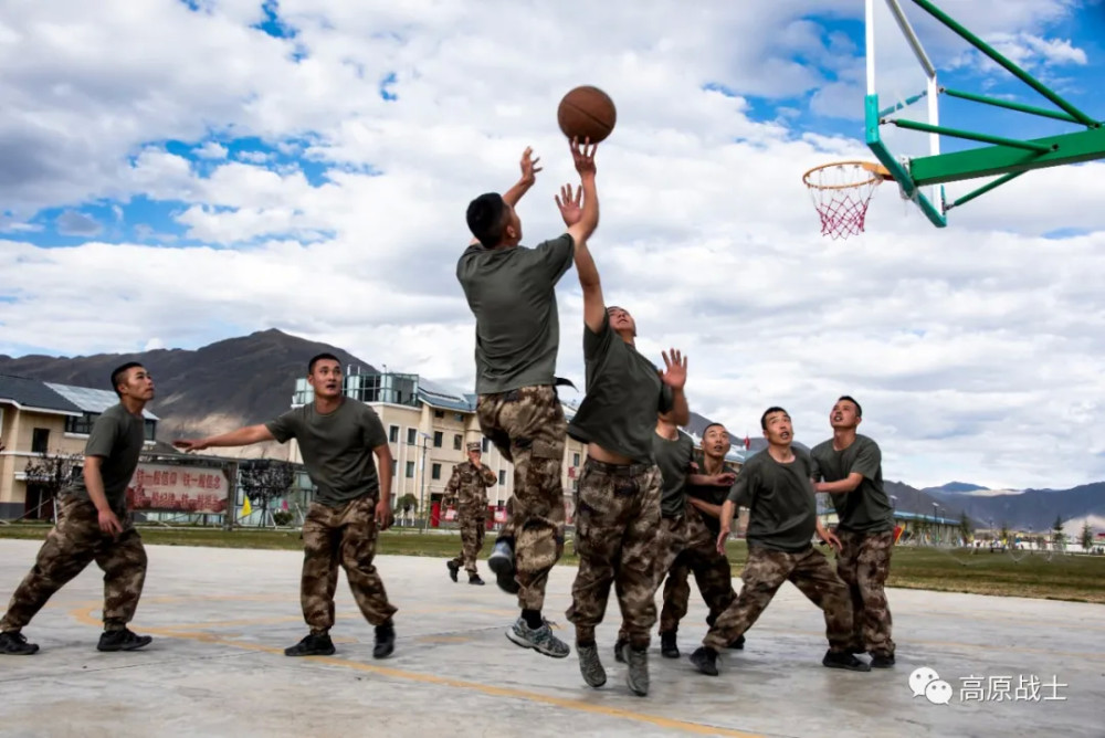 军营篮球赛等你来战!_腾讯新闻